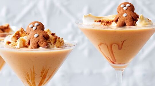 Gingerbread Martini kerst cocktail
