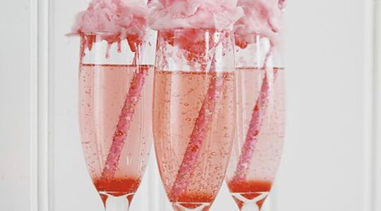 cotton candy champagne