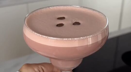 red velvet espresso martini