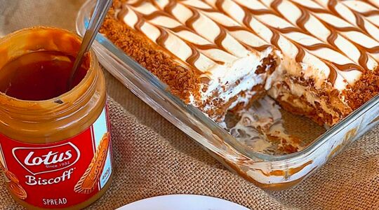 Lotus Speculoos lasagne