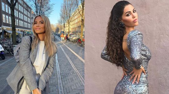 Monica Geuze en Yolanthe Cabau