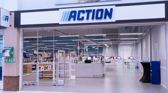 Action jaar lang gratis shoppen