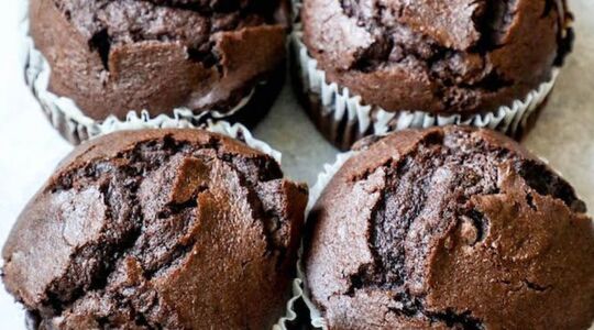 gezonde chocolade muffins