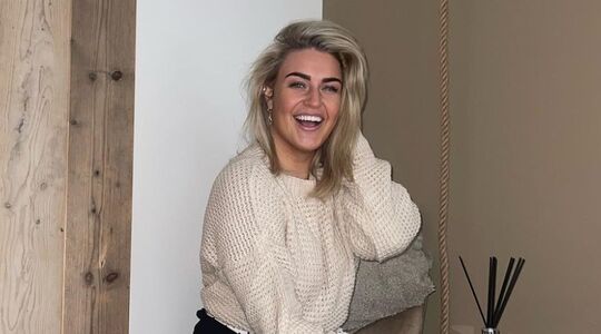 jill goede gaat uit de kleren op Instagram