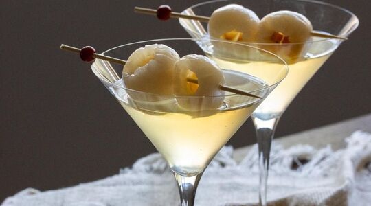 lychee martini