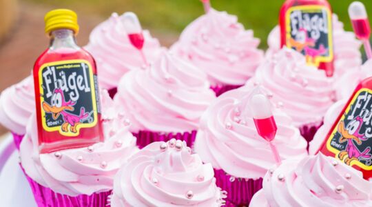 Flügel cupcakes