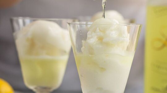 Limoncello prosecco ijs