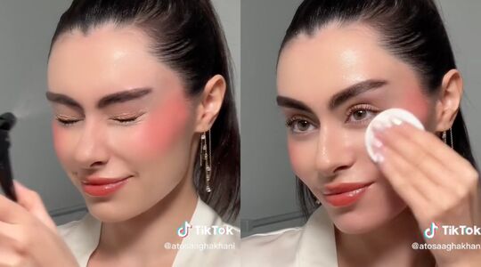 Micellair water spray life hack TikTok