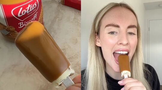 lotus biscoff ijsjes