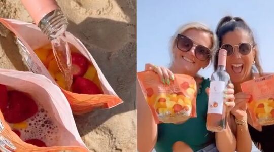 cocktails maken op het strand