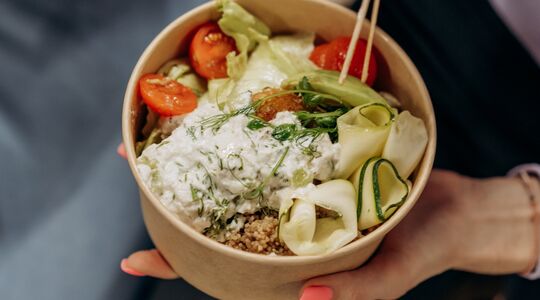 salade hongergevoel golo-dieet