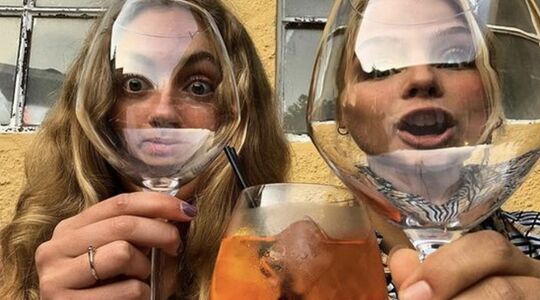 frozen watermeloen gin en tonic cocktail zomer