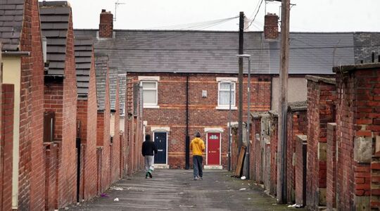 Spookstad Engeland Durham Horden huizen goedkoop