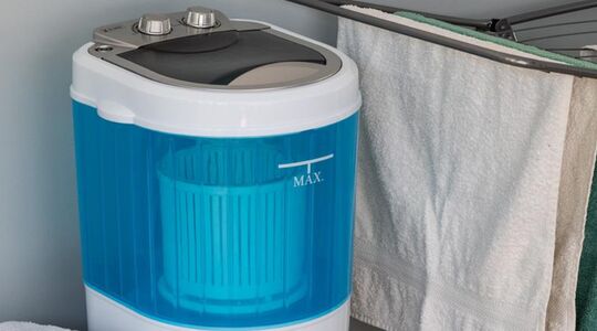 mini-wasmachine Action to-go vakantie reis camping