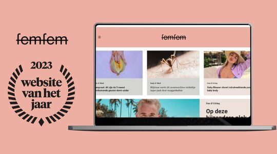 fem fem website van het jaar