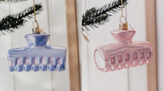 haarclip ornament kerstboom