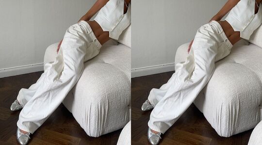 witte jeans combineren