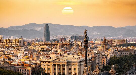 barcelona met trein