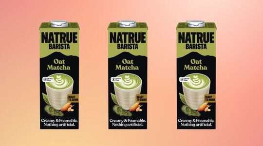 matcha bij de supermarkt uit een pak