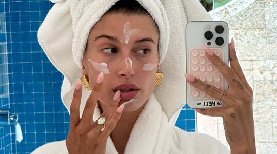 Hailey Bieber Met Gala skincare routine