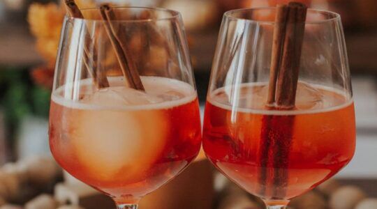 Illustratie voor: Het ultieme herfstdrankje: de Cinnamon Apple Spritz
