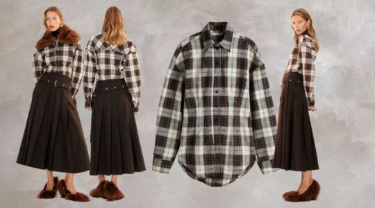 getailleerde blouse van H&M