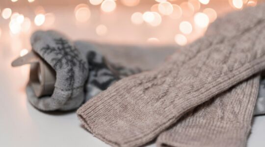 Warmwaterkruik en sokken.