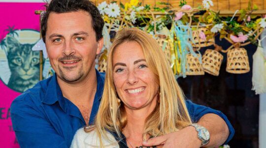 Veerle en Mike Hansler.