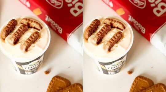 Biscoff cheesecake ontbijtje.