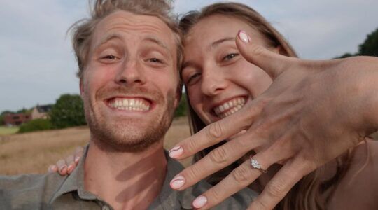 Femke Bol en Ben Broeders.