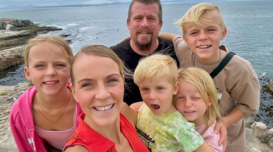 De Bellinga's familiefoto in Zuid-Afrika.