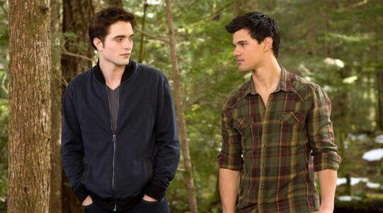 Edward en Jacob in de Twilight-saga.