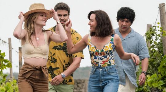 The White Lotus seizoen 2 scène wandeling.