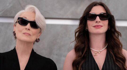 Anne Hathaway in The Devil Wears Prada 2.