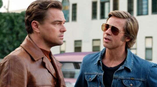 Brad Pitt en Leonardo DiCaprio in Once Upon A Time In Hollywood.