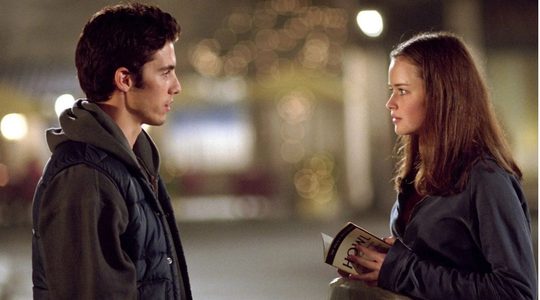 Jess en Rory in Gilmore Girls