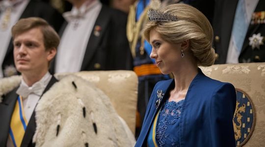 Máxima en Willem-Amexander in de serie Máxima.