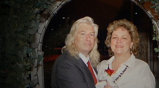 Twee personen uit Netflix Documentaire The Widower: 'Til death do us part