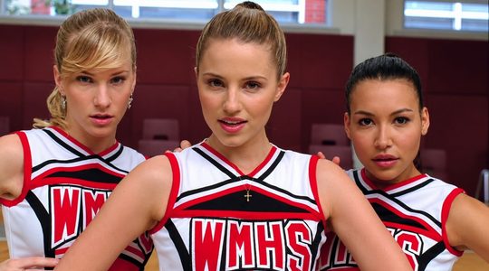 Brittany, Quinn en Santana.