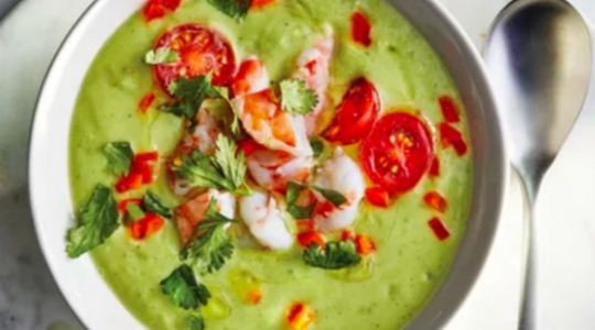 avocado gazpacho recept FEM FEM