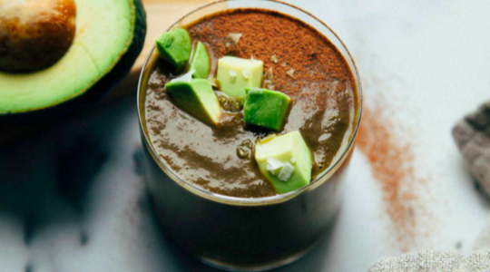 chocolade avocado smoothie