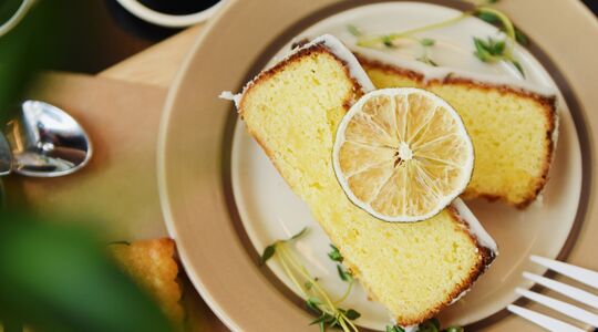 vegan lemon cake