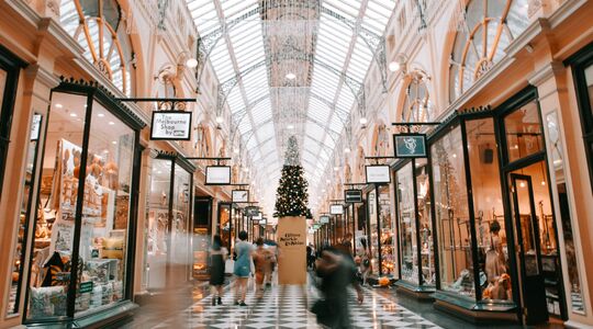 Stress shoppen