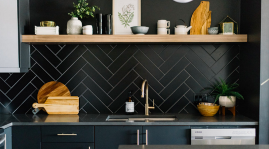 zwarte keuken trend