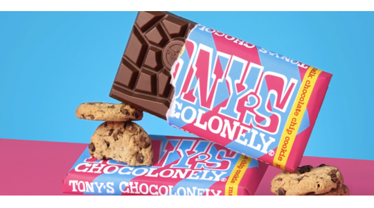 Tony's Chocolonely chocolate chip cookie smaak