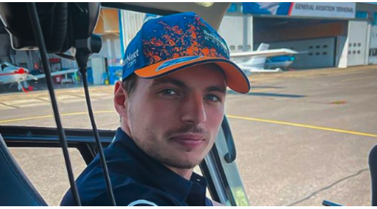 de vriendin van Max Verstappen