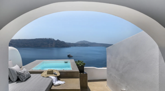 verblijf in Santorini