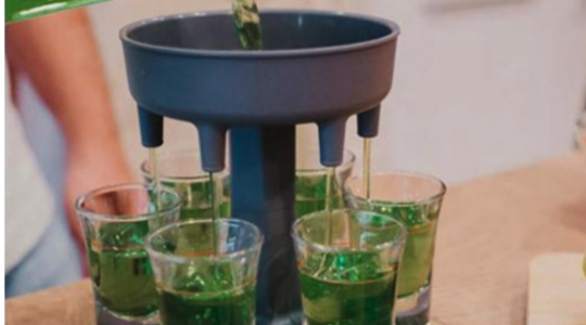 Shotjes snel inschenken