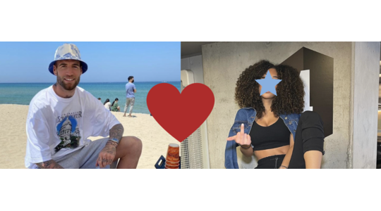 Ex Monica Geuze (Lars Veldwijk) gespot op date met Love Island-deelneemster