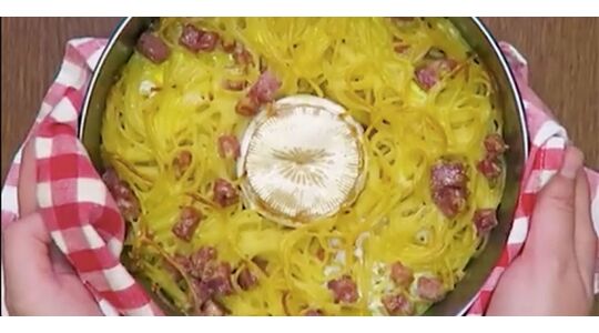 spaghetti-taart
